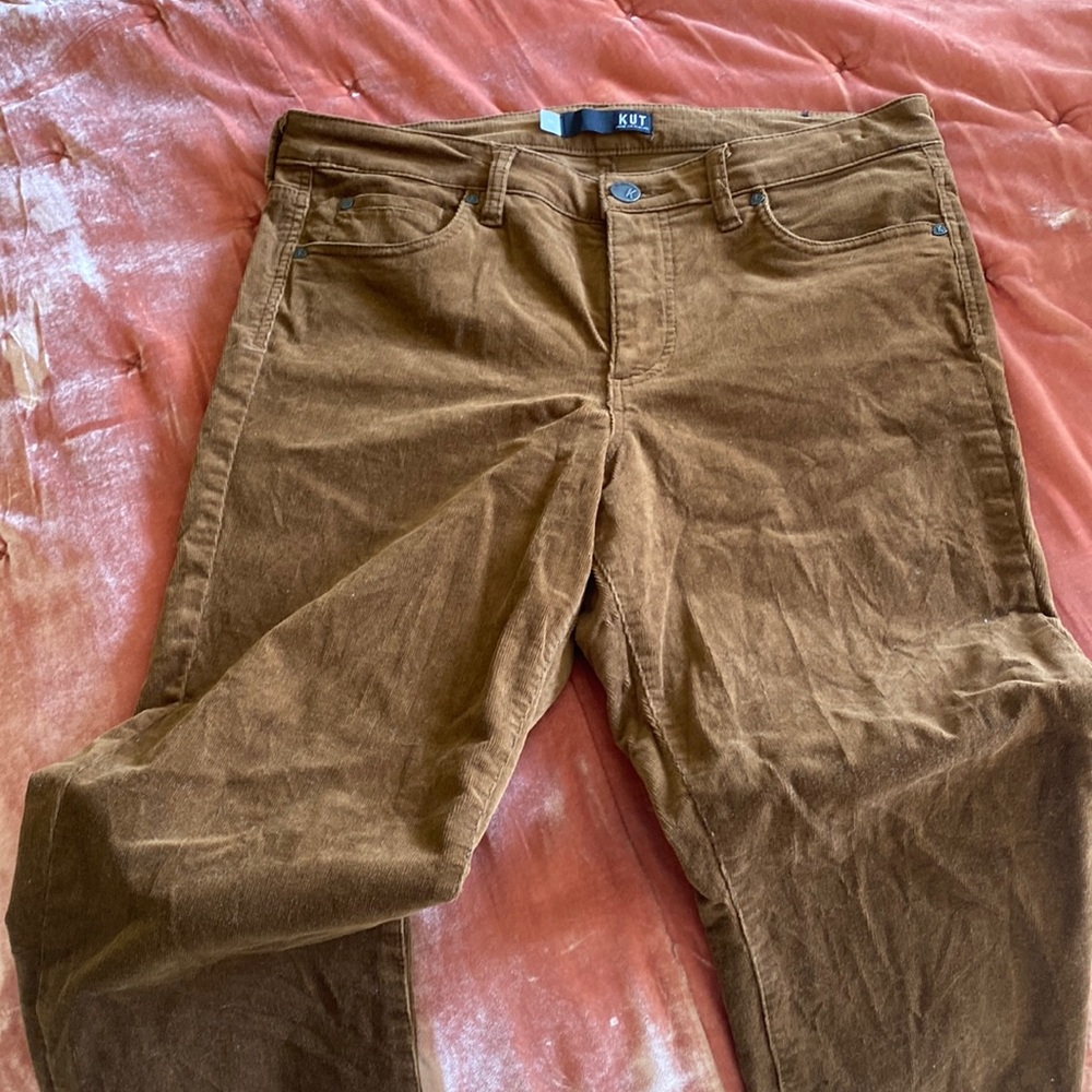 Brown corduroy size 10 KUT pants
